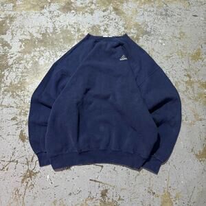 Vintage 90’s Adidas Navy Blue Crewneck